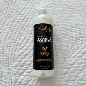 SheaMoisture African Black Soap Soothing Body Lotion 16oz Oats Aloe Vitamin E